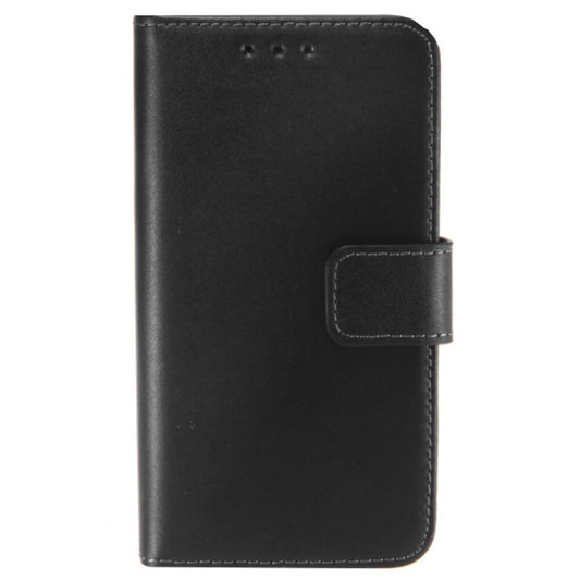 Book Case Handyhülle für Galaxy S6 Edge Schwarz Leder Schutzhülle