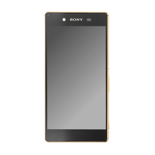 Original Display für Sony Xperia Z3+ E6553 LCD + Rahmen Kupfer 1293-1499