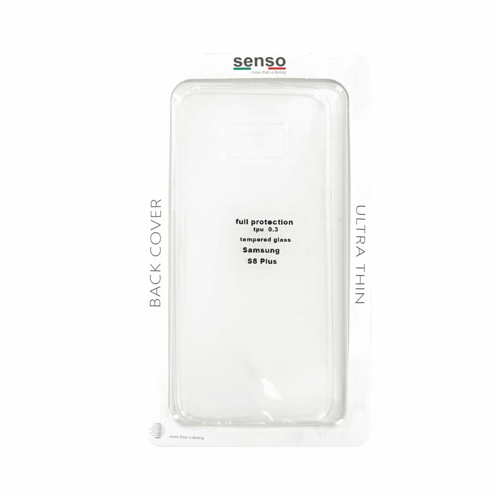 Original Panzerglas Handyhülle für Samsung S8 Plus Klar SEFPSAMS8PTR