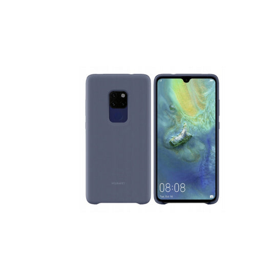 Original Silikon Handyhülle für Huawei Mate 20 Blau 51992617
