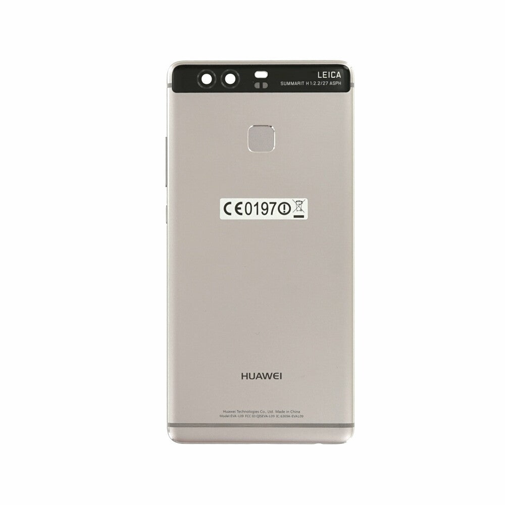 für Huawei P9 Akkudeckel Backcover Rückseite grau