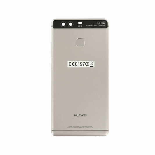 für Huawei P9 Akkudeckel Backcover Rückseite grau