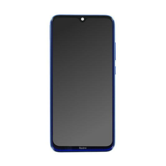 Original Display für Xiaomi Redmi Note 8 LCD + Rahmen blau 5600030C3J00