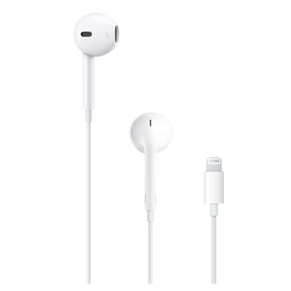 Original Apple EarPods Headset MWTY3ZM/A mit Lightning Connector weiß