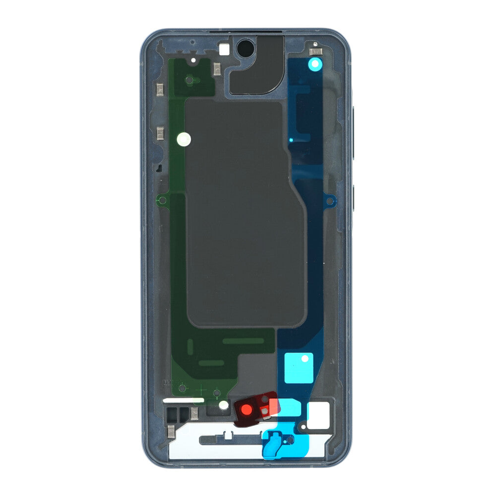Original Mittelrahmen für Samsung Galaxy A55 SM-A556 marineblau GH82-34309A