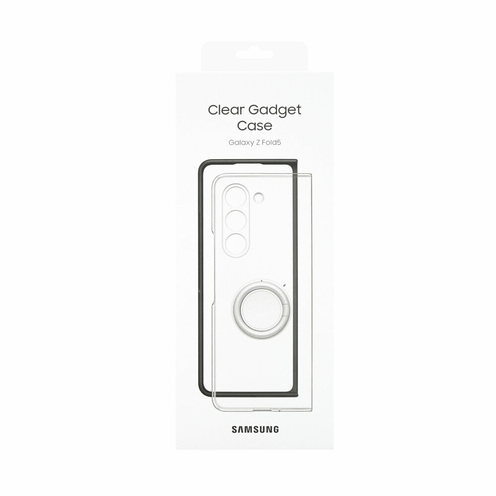 Original Clear Handyhülle für Samsung Galaxy Z Fold 5 transparent EF-XF946CTEGWW