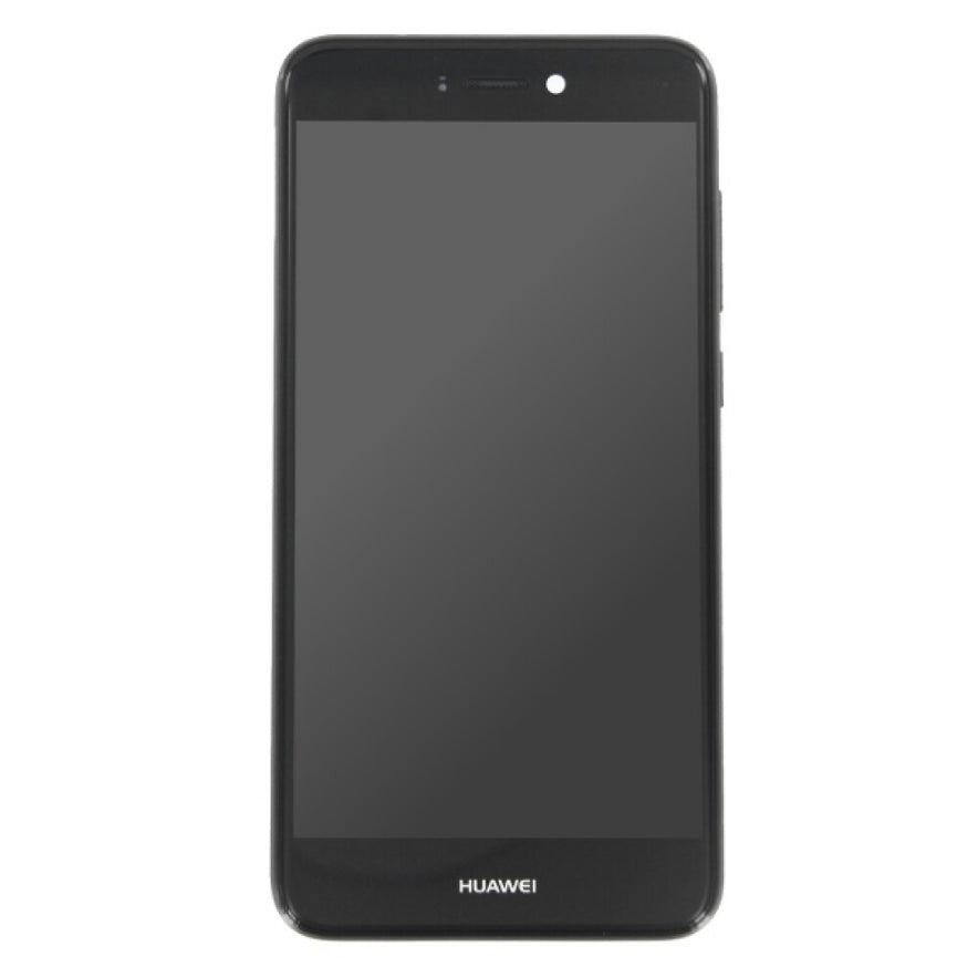 Displayeinheit + Rahmen für Huawei P8 lite 2017 schwarz