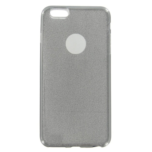 TPU Handyhülle für iPhone 6 6S Plus schwarz Glitzer Schutzhülle