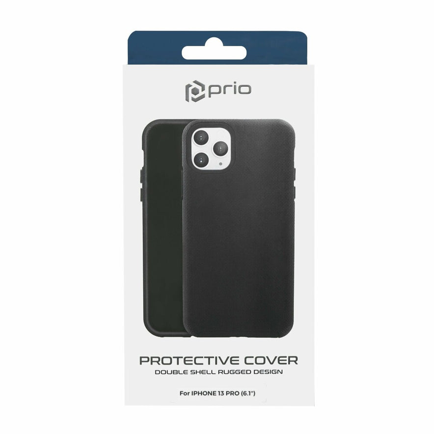 prio Schutzhülle für iPhone 13 Pro schwarz
