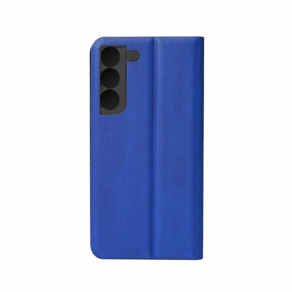 prio Schutzhülle / Tasche mit Standfunktion für Samsung S22 blau-schwarz