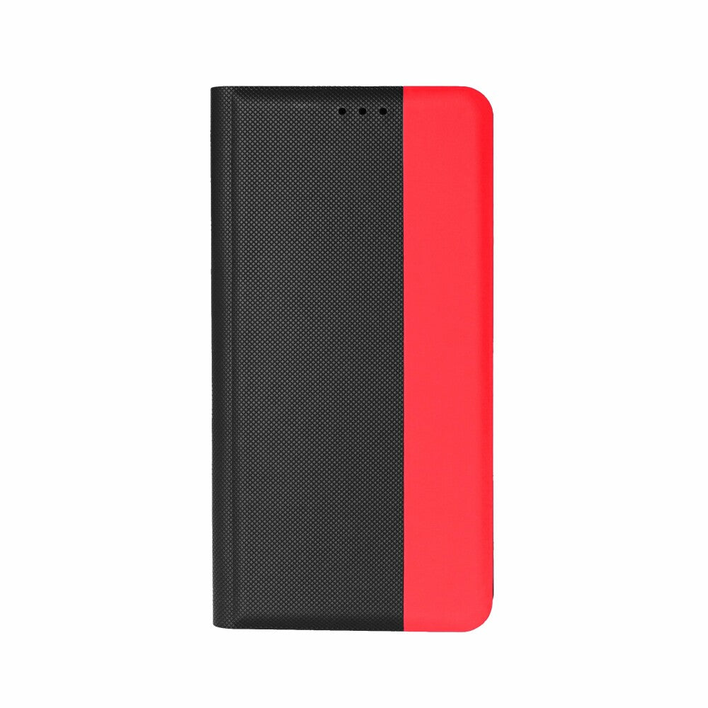 prio Book Case Fashion für iPhone 14 Pro Max schwarz-rot
