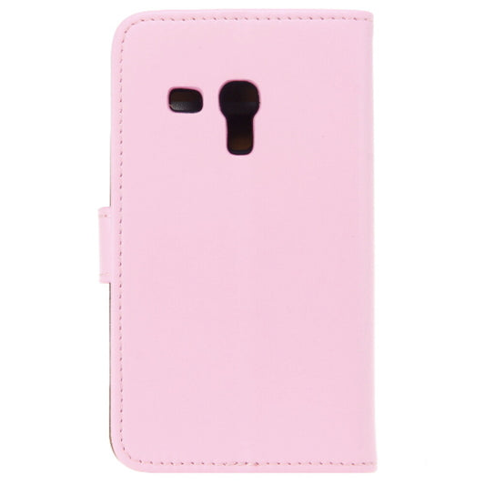 Leder Handyhülle für Samsung Galaxy S3 Mini Rosa