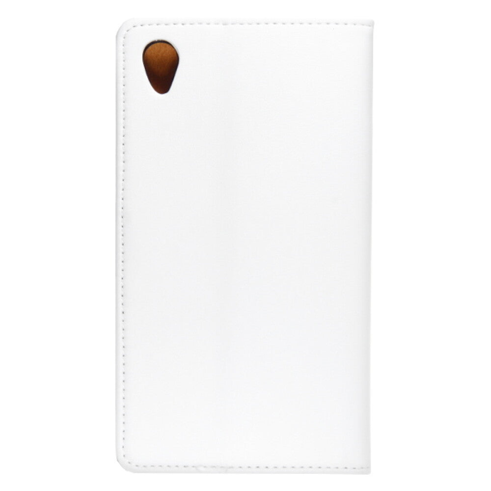 Book Case Handyhülle für Sony Xperia Z1 Weiß 4250710547265