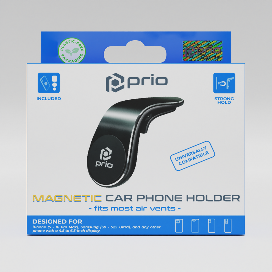 prio universelle magnetische KFZ-Halterung für Mobiltelefone