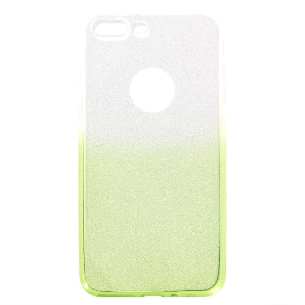 TPU Silikonhülle Handyhülle für iPhone 7 Plus Grün Handy Tasche Schutz
