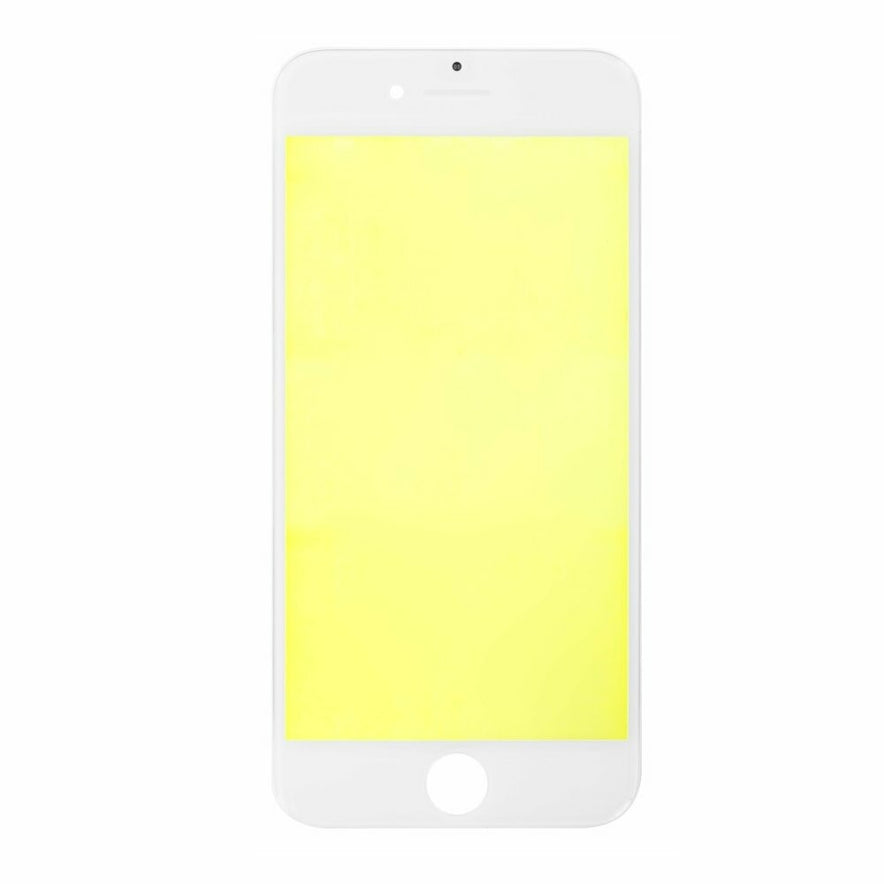 OEM display glass + frame for iPhone 8 white