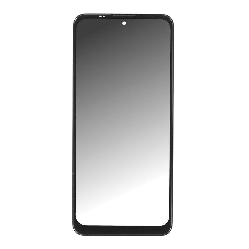Display für Motorola E30 LCD + Rahmen Schwarz Bildschirm Touch