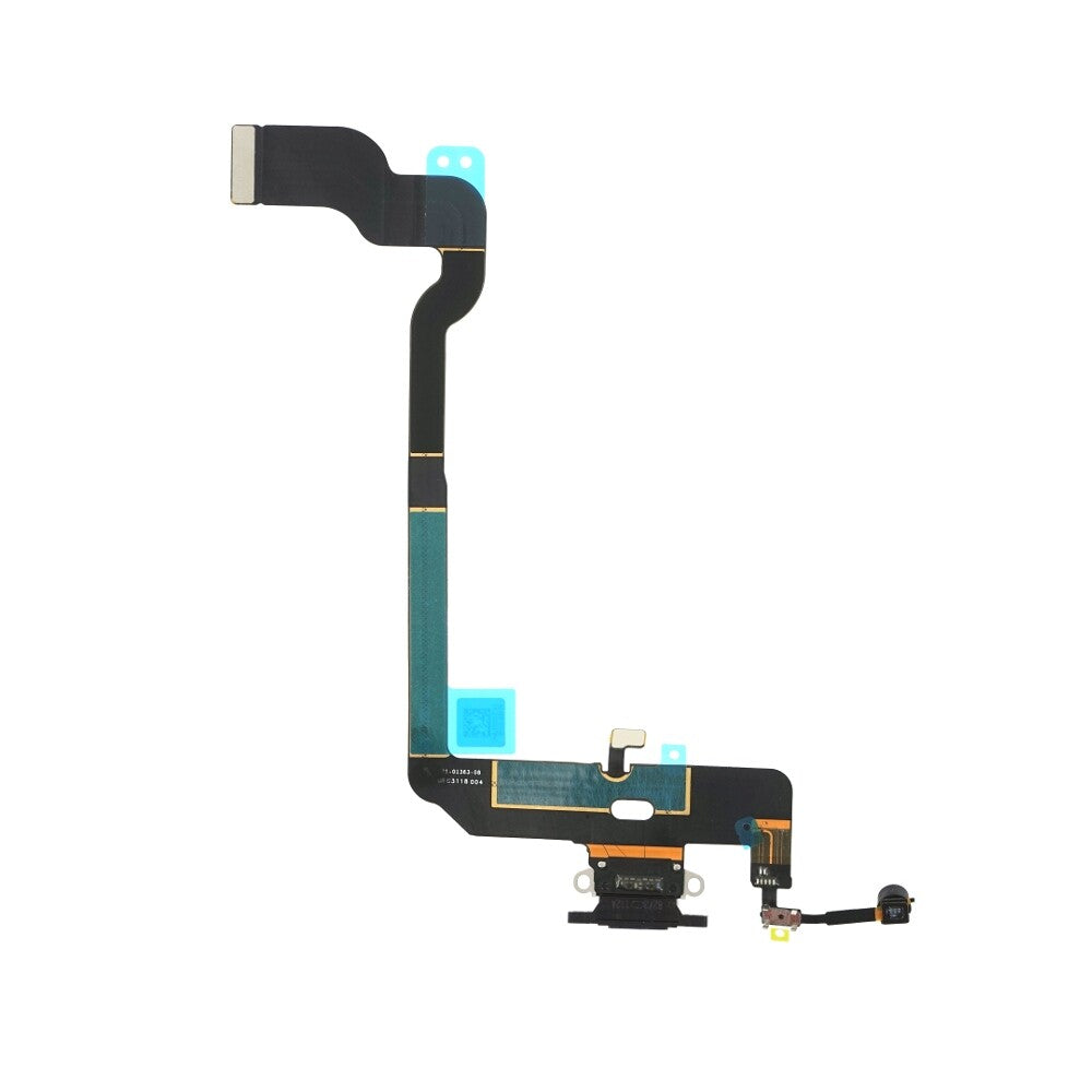 Ladebuchse für iPhone XS Schwarz Dock Connector Flex Ersatz