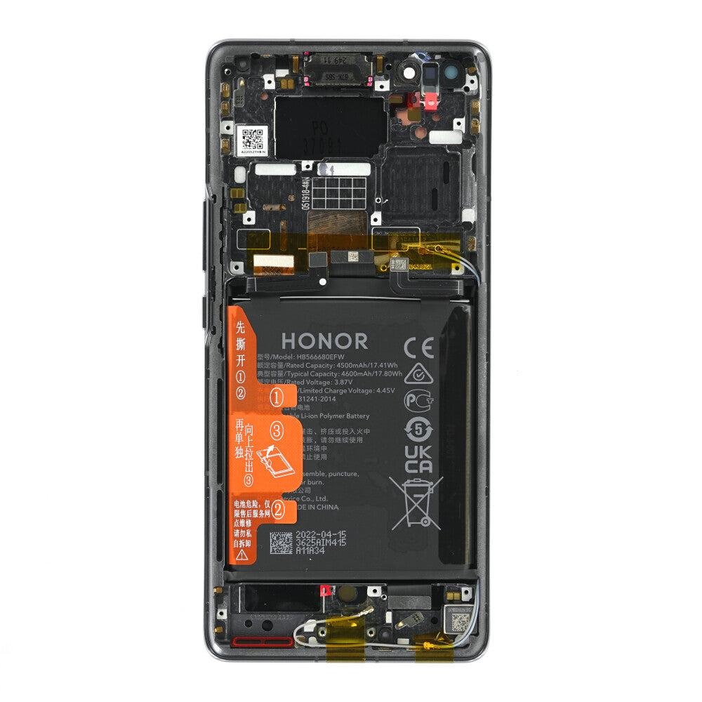 Original Display für Honor Magic3 3 Pro LCD Schwarz 02354GYL