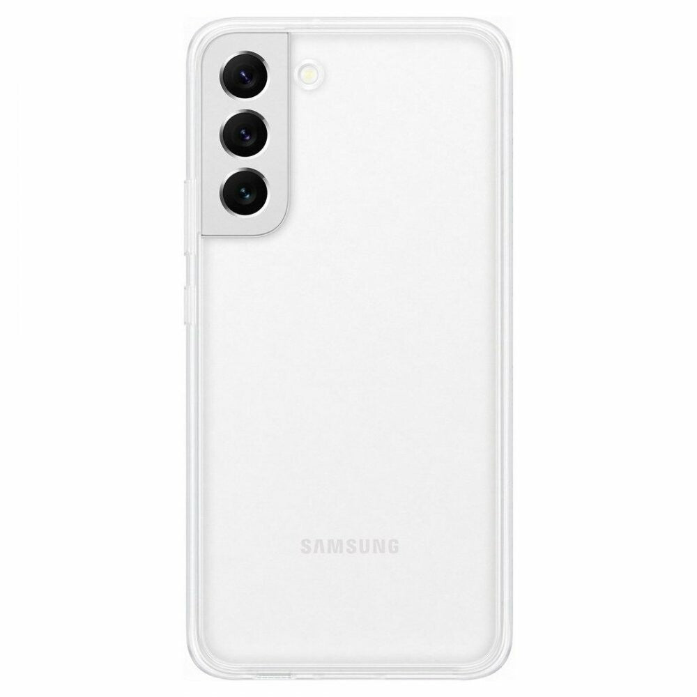 Original Rahmenhülle für Samsung Galaxy S22 Plus Transparent EF-MS906CTEGWW