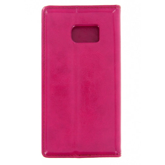 Book Case Handyhülle für Samsung Galaxy S7E Pink Schutzhülle