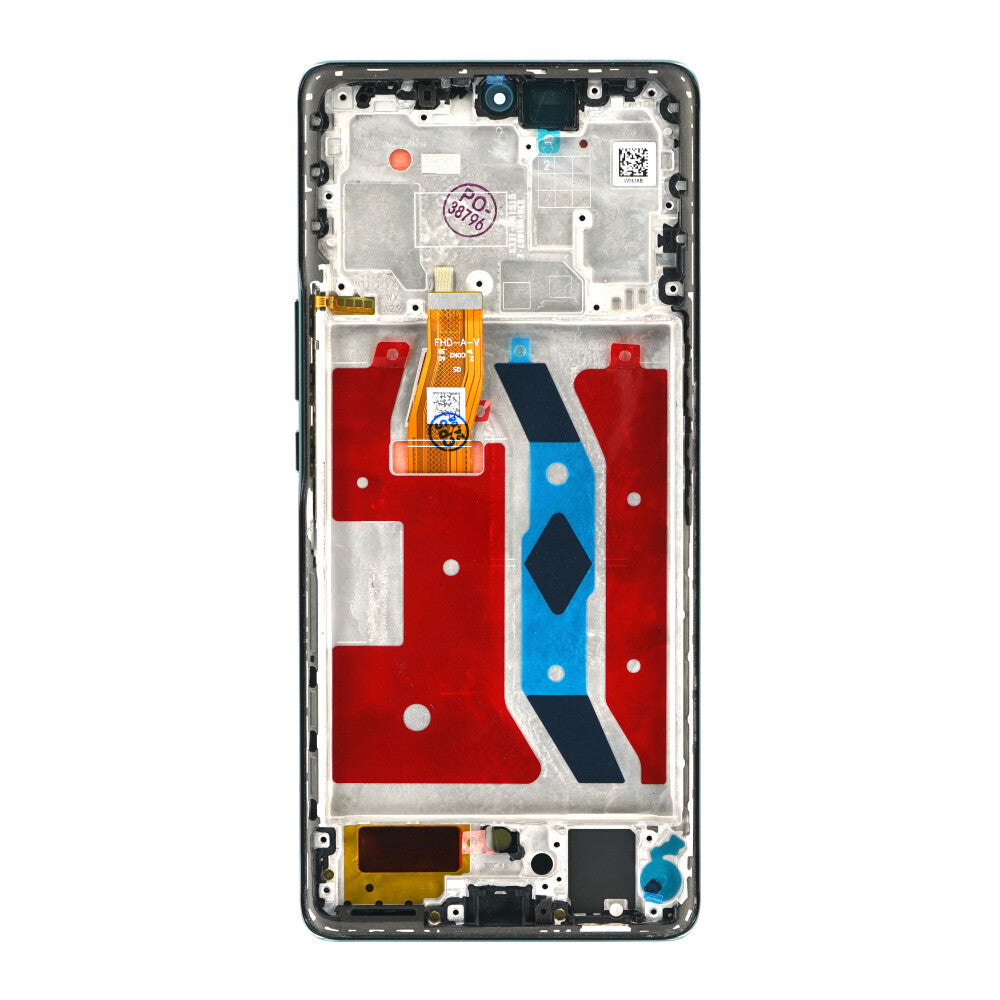 Display für Honor Magic5 Lite Grün LCD + Rahmen Touch Bildschirm