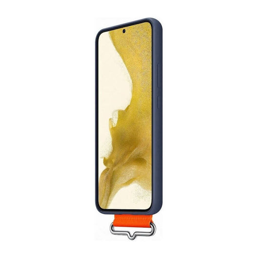 Handyhülle für Samsung Galaxy S22 Plus Silikonhülle Marineblau EF-GS906TNEGWW