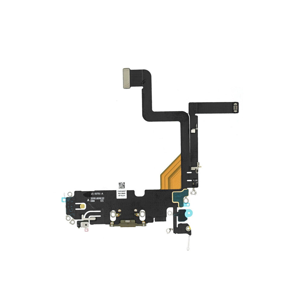 Ladebuchse für iPhone14 Pro Gold Dock Connector Flex Ersatz