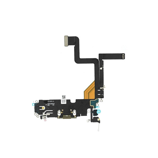Ladebuchse für iPhone14 Pro Gold Dock Connector Flex Ersatz