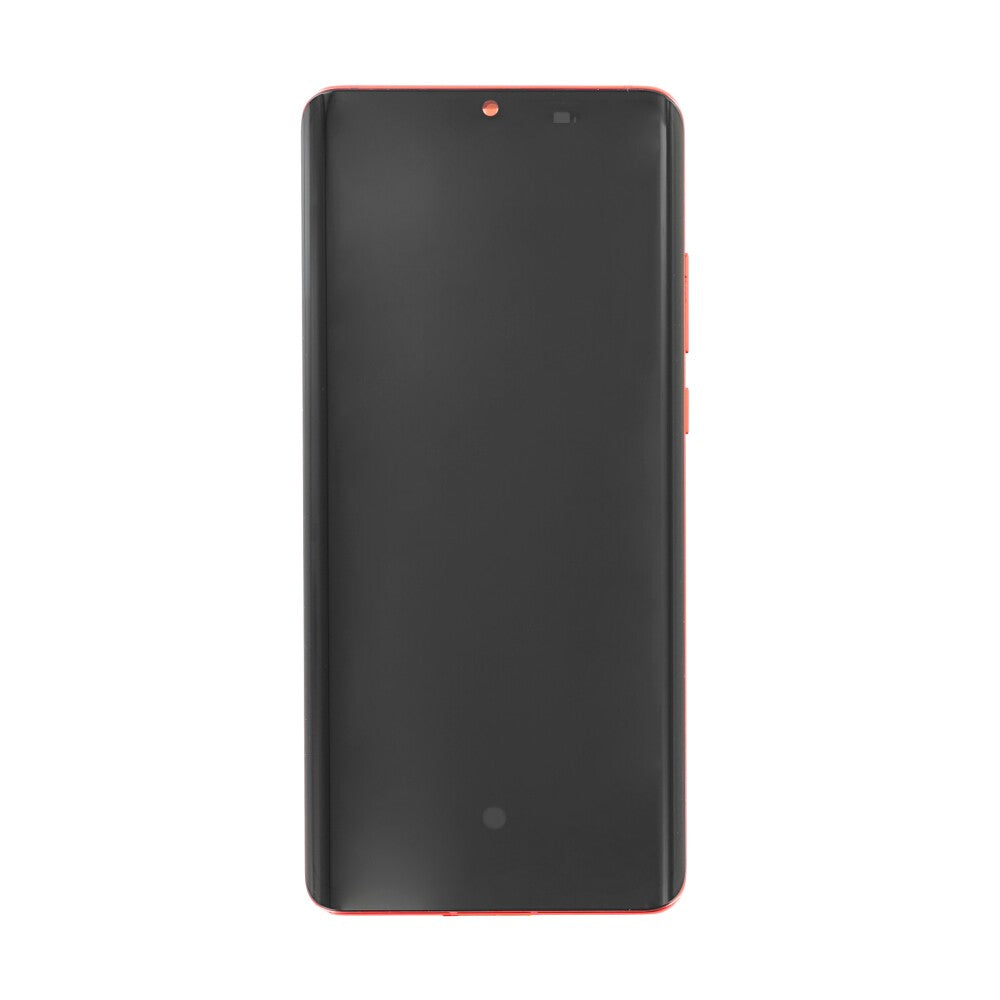 Displayeinheit + Rahmen für Huawei P30 Pro amber sunrise