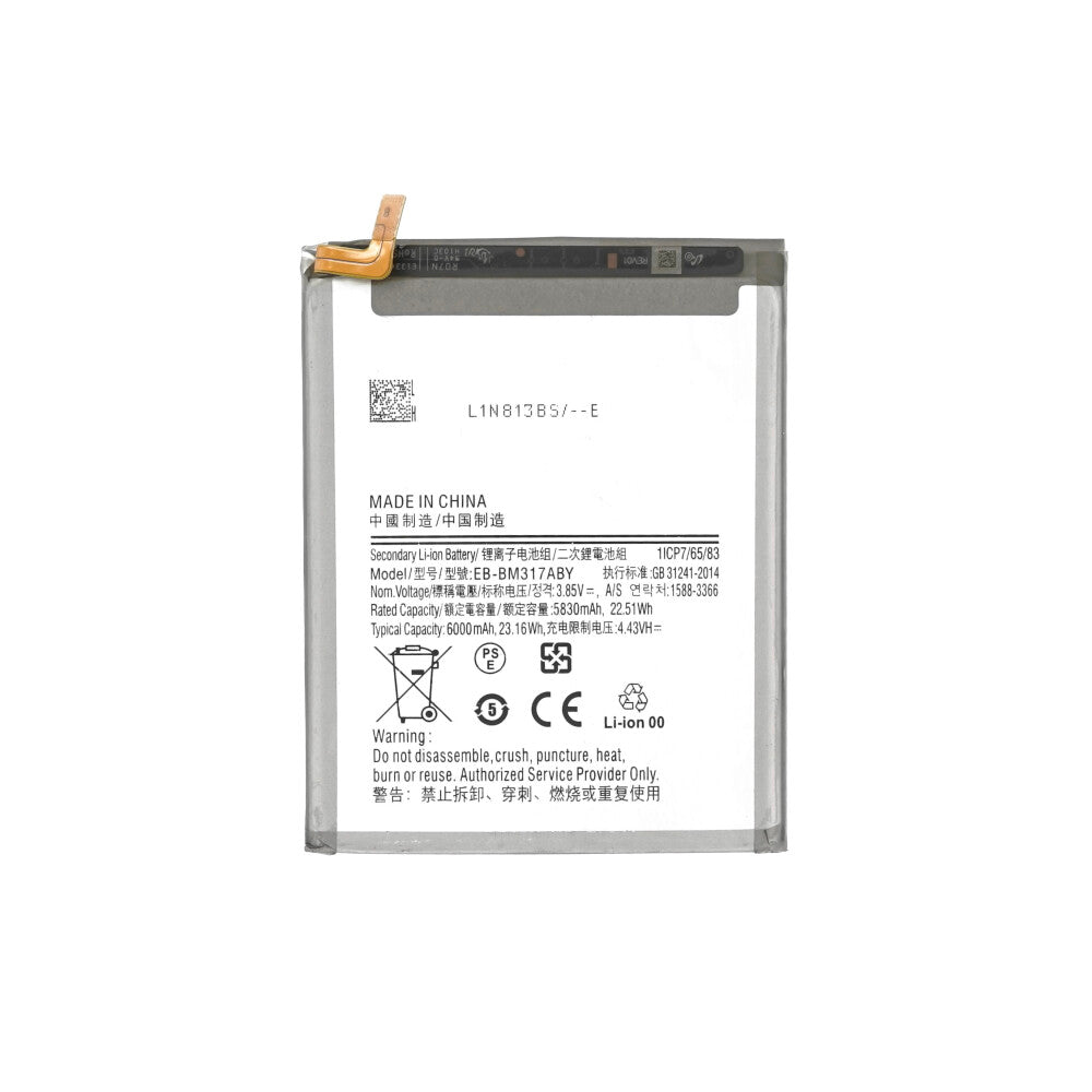 Akku für Samsung Galaxy M31 M31s EB-BM317ABY 6000mAh Batterie wie Original