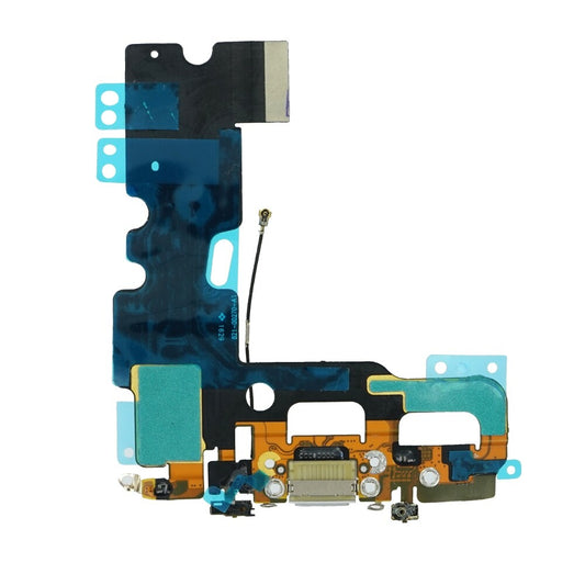 Ladebuchse Connector und Audio Flex für iPhone 7 light grau