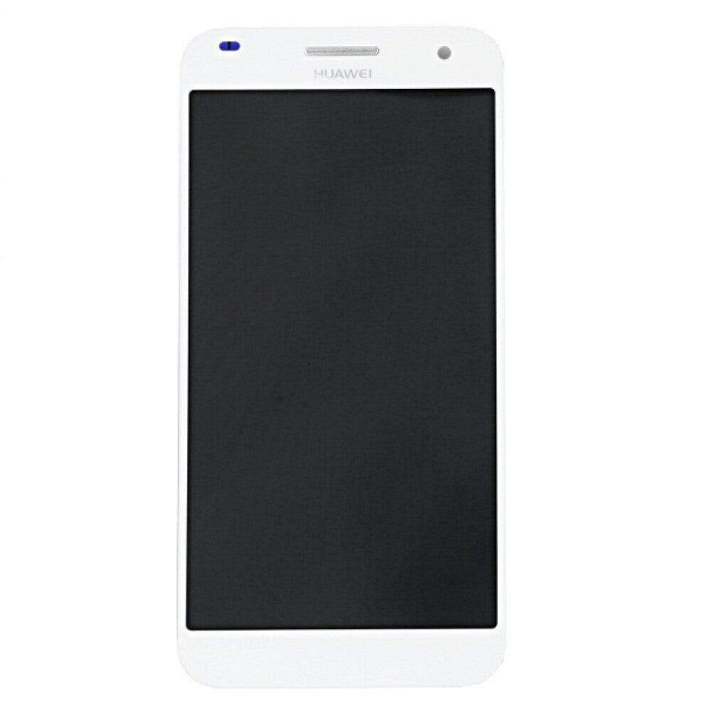 Display für Huawei Ascend G7 LCD + Rahmen Weiß Touch Bildschirm