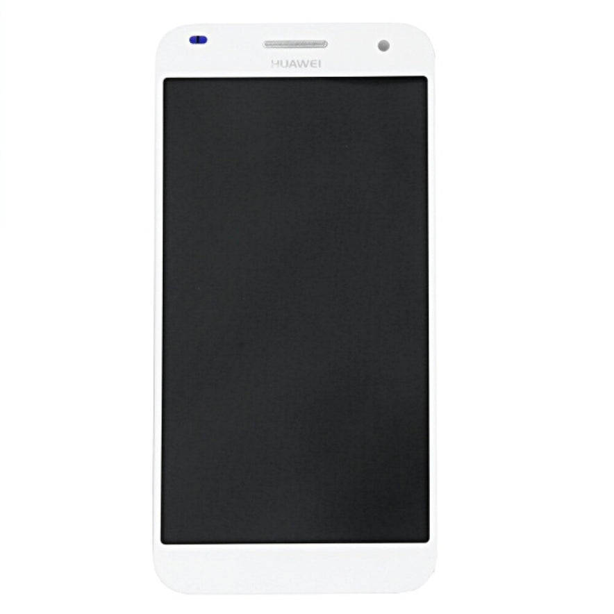 Display für Huawei Ascend G7 LCD + Rahmen Weiß Touch Bildschirm