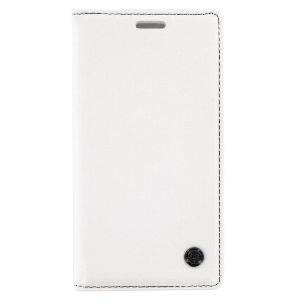 Book Case Handyhülle für Samsung Galaxy S7E Weiß Schutz Tasche