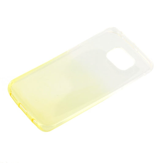 TPU Handyhülle für Samsung Galaxy S6 Edge Gelb Schutz Tasche