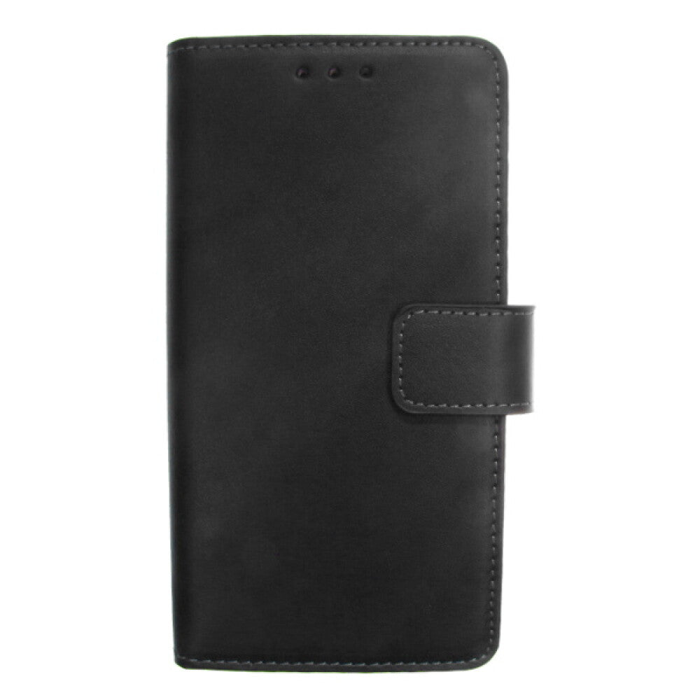 Book Case Handyhülle für Huawei G8 Schwarz Lederhülle 4250710570843