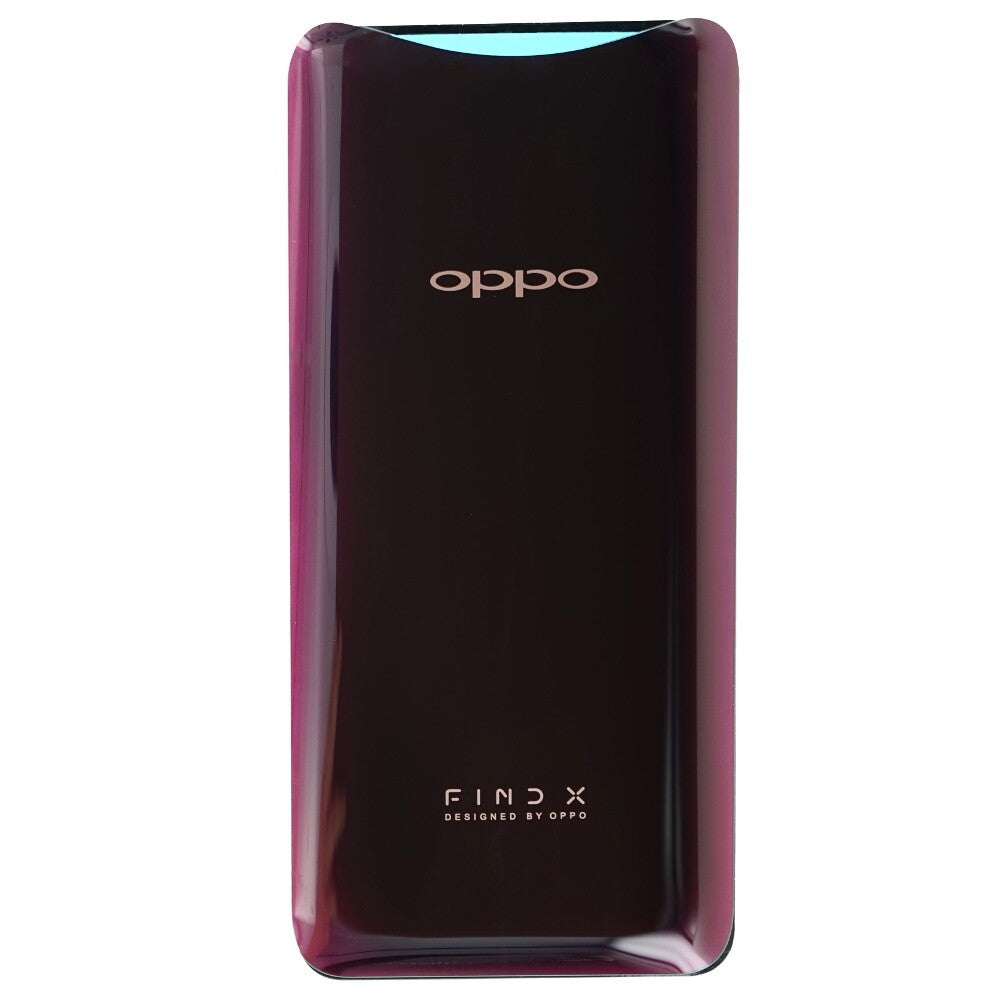 Battery cover for Oppo Find X - burgundy red