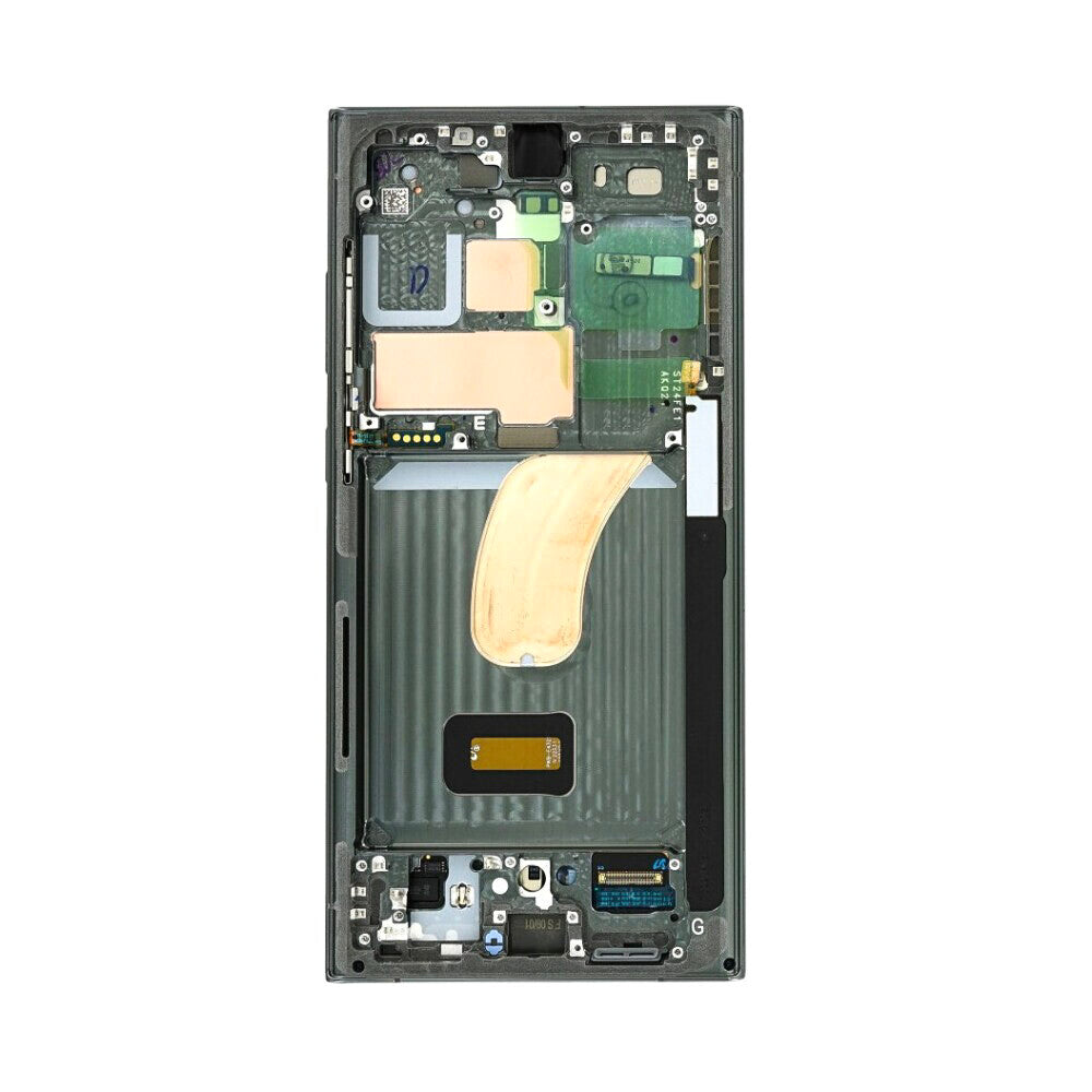 Original Display für Samsung Galaxy S23 Ultra LCD + Rahmen grün GH82-30466C