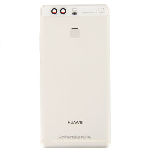 für Huawei P9 Akkudeckel Backcover Weiß Kameraglas Rückseite