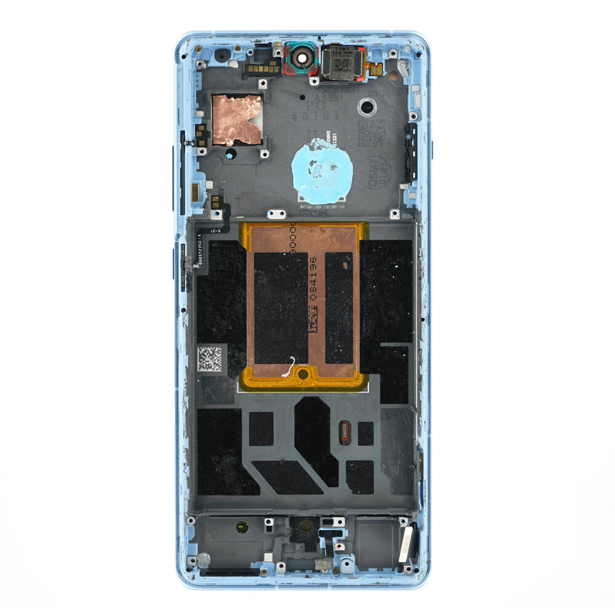 Display + Rahmen für OnePlus 12R blau