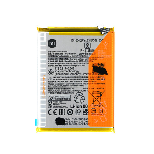 Original Xiaomi BN5H Akku für Poco M5 5000 mAh Hohe Kapazität 46020000AW1Y