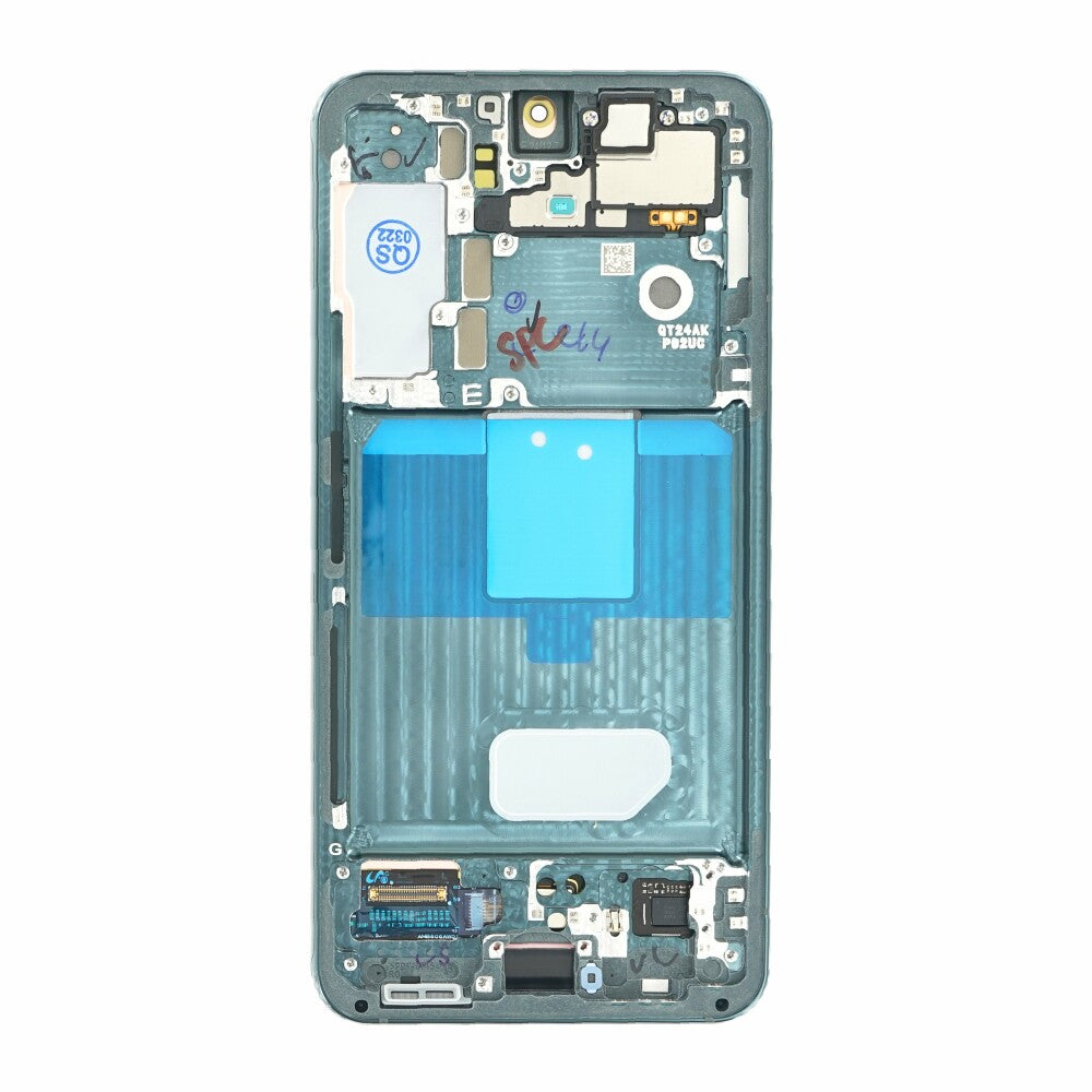 Original Display für Samsung S901 Galaxy S22 LCD + Rahmen grün GH82-27520C