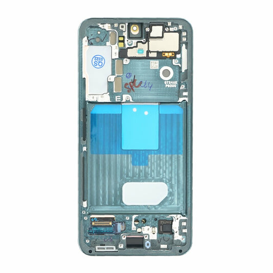 Original Display für Samsung S901 Galaxy S22 LCD + Rahmen grün GH82-27520C