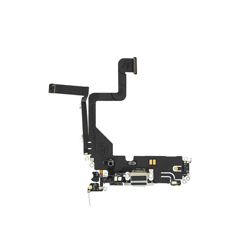 Ladebuchse für iPhone 14 Pro Silber Flex Dock Connector Ersatz