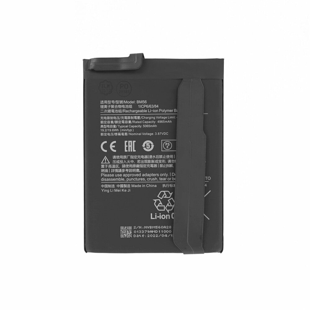 BM56 Akku für Poco F3 GT wie Original 4500mAh Batterie Ersatzakku