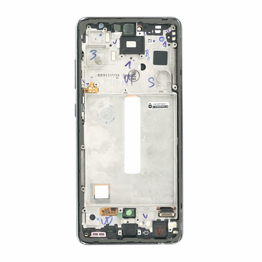 Original Display für Samsung Galaxy A52S 5G A528 LCD +Rahmen schwarz GH82-26861A