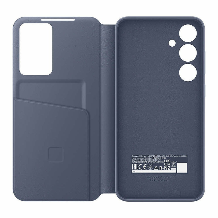 Samsung Smart View Wallet Cover SM-S926 Galaxy S24+ violett EF-ZS926CVE