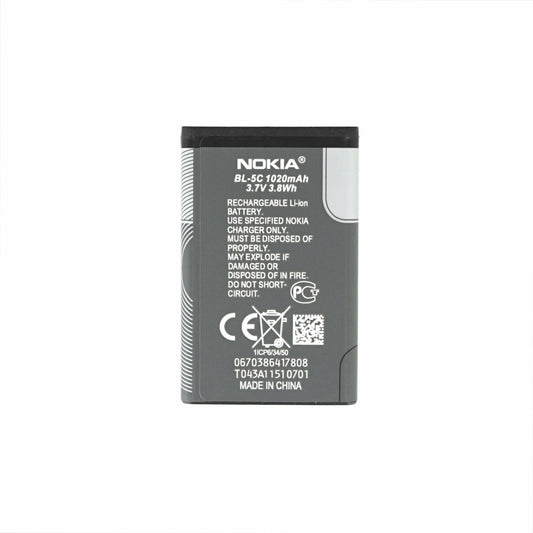 Original Nokia BL-5C Akku für Nokia Modelle NX11BT3002654 BP-75LI 818044179