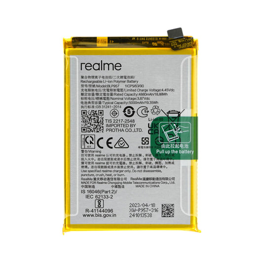 Original BLP957 Akku für Realme 10 RMX3630 5000mAh 6060069